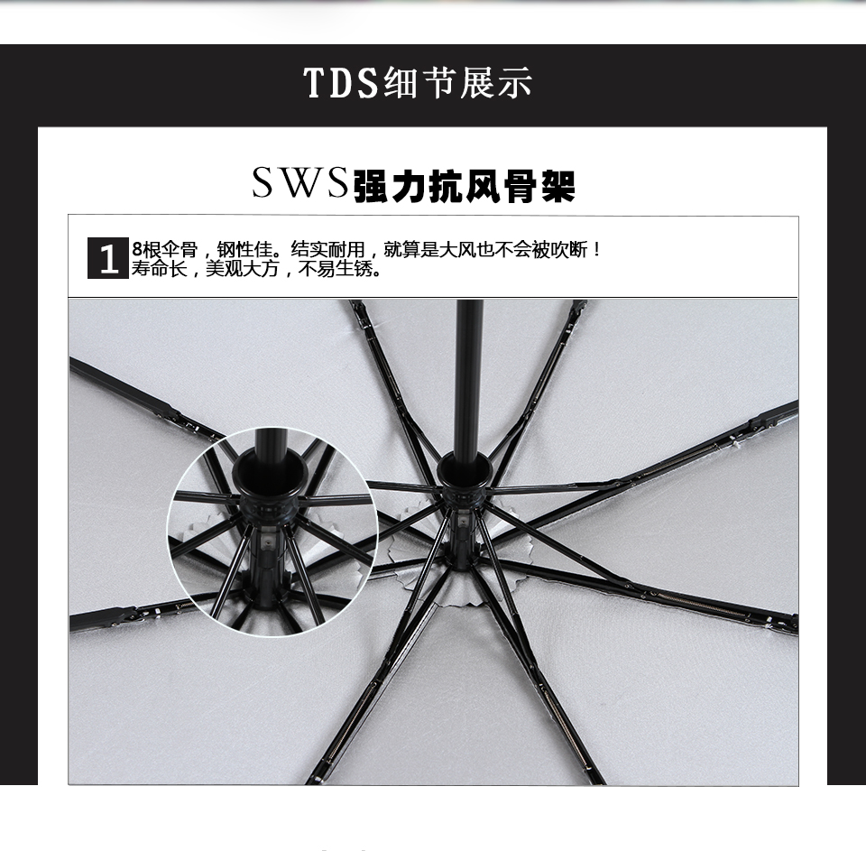 自开收雨伞定制